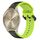 Per Garmin Vivomove Trend 20mm Convex Loop Cinturino in silicone bicolore (nero + lime) Per Garmin Vivomove Trend 20mm Convex Loop Cinturino in silicone bicolore (nero + lime)