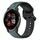 Per Garmin Venu 2 Plus 20mm Convex Loop Cinturino in silicone bicolore (verde oliva + nero) Per Garmin Venu 2 Plus 20mm Convex Loop Cinturino in silicone bicolore (verde oliva + nero)
