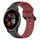 Per Garmin Venu 2 Plus 20mm Convex Loop Cinturino in silicone bicolore (nero + rosso) Per Garmin Venu 2 Plus 20mm Convex Loop Cinturino in silicone bicolore (nero + rosso)