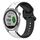Per Garmin Approach S40 20mm Convex Loop Cinturino in silicone bicolore (bianco + nero) Per Garmin Approach S40 20mm Convex Loop Cinturino in silicone bicolore (bianco + nero)