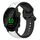 Per Garmin Forerunner 158 20mm Convex Loop Cinturino in silicone bicolore (bianco + nero) Per Garmin Forerunner 158 20mm Convex Loop Cinturino in silicone bicolore (bianco + nero)