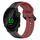 Per Garmin Forerunner 158 20mm Convex Loop Cinturino in silicone bicolore (nero + rosso) Per Garmin Forerunner 158 20mm Convex Loop Cinturino in silicone bicolore (nero + rosso)