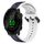 Per Garmin Forerunner 158 cinturino convesso da 20 mm in silicone bicolore (blu notte + bianco) Per Garmin Forerunner 158 cinturino convesso da 20 mm in silicone bicolore (blu notte + bianco)