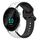Per Garmin Forerunner 55 20mm Convex Loop Cinturino in silicone bicolore (bianco + nero) Per Garmin Forerunner 55 20mm Convex Loop Cinturino in silicone bicolore (bianco + nero)