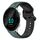 Per Garmin Forerunner 55 20mm Convex Loop Cinturino in silicone bicolore (verde oliva + nero) Per Garmin Forerunner 55 20mm Convex Loop Cinturino in silicone bicolore (verde oliva + nero)