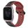 Per Garmin Venu SQ 20mm Convex Loop Cinturino in silicone bicolore (nero + rosso) Per Garmin Venu SQ 20mm Convex Loop Cinturino in silicone bicolore (nero + rosso)