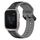 Per Garmin Venu SQ 20mm Convex Loop Cinturino in silicone bicolore (nero + grigio) Per Garmin Venu SQ 20mm Convex Loop Cinturino in silicone bicolore (nero + grigio)