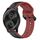 Per Garmin VivoMove Style 20mm Convex Loop Cinturino in silicone bicolore (nero + rosso) Per Garmin VivoMove Style 20mm Convex Loop Cinturino in silicone bicolore (nero + rosso)