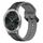 Per Garmin VivoMove Luxe 20mm Convex Loop Cinturino in silicone bicolore (nero + grigio) Per Garmin VivoMove Luxe 20mm Convex Loop Cinturino in silicone bicolore (nero + grigio)