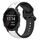 Per Garmin Forerunner 245 20mm Convex Loop Cinturino in silicone bicolore (bianco + nero) Per Garmin Forerunner 245 20mm Convex Loop Cinturino in silicone bicolore (bianco + nero)