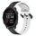 Per Garmin Forerunner 245 Music 20mm Convex Loop Cinturino in silicone bicolore (nero + bianco) Per Garmin Forerunner 245 Music 20mm Convex Loop Cinturino in silicone bicolore (nero + bianco)