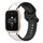 Per Garmin Forerunner Sq2 Music 20mm Convex Loop Cinturino in silicone bicolore (bianco + nero) Per Garmin Forerunner Sq2 Music 20mm Convex Loop Cinturino in silicone bicolore (bianco + nero)