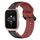 Per Garmin Forerunner Sq2 Music 20mm Convex Loop Cinturino in silicone bicolore (nero + rosso) Per Garmin Forerunner Sq2 Music 20mm Convex Loop Cinturino in silicone bicolore (nero + rosso)