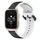 Per Garmin Forerunner Sq2 Music 20mm Convex Loop Cinturino in silicone bicolore (nero + bianco) Per Garmin Forerunner Sq2 Music 20mm Convex Loop Cinturino in silicone bicolore (nero + bianco)