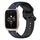Per Garmin Forerunner Sq2 Music 20mm Convex Loop Cinturino in silicone bicolore (blu notte + nero) Per Garmin Forerunner Sq2 Music 20mm Convex Loop Cinturino in silicone bicolore (blu notte + nero)