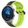 Per Huawei Watch GT3 Pro 43mm 20mm Convex Loop Cinturino in silicone bicolore (nero + lime) Per Huawei Watch GT3 Pro 43mm 20mm Convex Loop Cinturino in silicone bicolore (nero + lime)