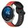 Per Huawei Watch GT3 Pro 43mm 20mm Convex Loop Cinturino in silicone bicolore (rosso + nero) Per Huawei Watch GT3 Pro 43mm 20mm Convex Loop Cinturino in silicone bicolore (rosso + nero)