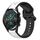 Per Huawei Watch GT2 42mm 20mm Convex Loop Cinturino in silicone bicolore (bianco + nero) Per Huawei Watch GT2 42mm 20mm Convex Loop Cinturino in silicone bicolore (bianco + nero)