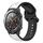 Per Huawei Watch 2 Cinturino in silicone bicolore con anello convesso da 20 mm (bianco + nero) Per Huawei Watch 2 Cinturino in silicone bicolore con anello convesso da 20 mm (bianco + nero)