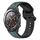 Per Huawei Watch 2 Cinturino in silicone bicolore con anello convesso da 20 mm (verde oliva + nero) Per Huawei Watch 2 Cinturino in silicone bicolore con anello convesso da 20 mm (verde oliva + nero)
