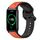 For Honor Watch ES 20mm Convex Loop Cinturino in silicone bicolore (arancione + nero) For Honor Watch ES 20mm Convex Loop Cinturino in silicone bicolore (arancione + nero)