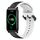 Per Honor Watch ES 20mm Convex Loop Cinturino in silicone bicolore (nero + bianco) Per Honor Watch ES 20mm Convex Loop Cinturino in silicone bicolore (nero + bianco)
