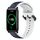 For Honor Watch ES 20mm Convex Loop Cinturino in silicone bicolore (blu notte + bianco) For Honor Watch ES 20mm Convex Loop Cinturino in silicone bicolore (blu notte + bianco)