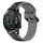 Per Honor MagicWatch2 42mm 20mm Convex Loop Cinturino in silicone bicolore (nero + grigio) Per Honor MagicWatch2 42mm 20mm Convex Loop Cinturino in silicone bicolore (nero + grigio)