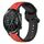Per Honor MagicWatch2 42mm 20mm Convex Loop Cinturino in silicone bicolore (rosso + nero) Per Honor MagicWatch2 42mm 20mm Convex Loop Cinturino in silicone bicolore (rosso + nero)