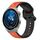 Per Huawei Watch GT3 Pro 46mm 22mm Convex Loop Cinturino in silicone bicolore (arancione + nero) Per Huawei Watch GT3 Pro 46mm 22mm Convex Loop Cinturino in silicone bicolore (arancione + nero)