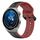 Per Huawei Watch GT3 Pro 46mm 22mm Convex Loop Cinturino in silicone bicolore (nero + rosso) Per Huawei Watch GT3 Pro 46mm 22mm Convex Loop Cinturino in silicone bicolore (nero + rosso)