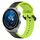 Per Huawei Watch GT3 Pro 46mm 22mm Convex Loop Cinturino in silicone bicolore (nero + lime) Per Huawei Watch GT3 Pro 46mm 22mm Convex Loop Cinturino in silicone bicolore (nero + lime)