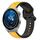 Per Huawei Watch GT3 Pro 46mm 22mm Convex Loop Cinturino in silicone bicolore (giallo + nero) Per Huawei Watch GT3 Pro 46mm 22mm Convex Loop Cinturino in silicone bicolore (giallo + nero)