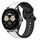 Per Huawei Watch Buds 22mm Convex Loop Cinturino in silicone bicolore (bianco + nero) Per Huawei Watch Buds 22mm Convex Loop Cinturino in silicone bicolore (bianco + nero)