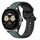 Per Huawei Watch Buds 22mm Convex Loop Cinturino in silicone bicolore (verde oliva + nero) Per Huawei Watch Buds 22mm Convex Loop Cinturino in silicone bicolore (verde oliva + nero)