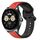 Per Huawei Watch Buds 22mm Convex Loop Cinturino in silicone bicolore (rosso + nero) Per Huawei Watch Buds 22mm Convex Loop Cinturino in silicone bicolore (rosso + nero)
