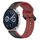 Per Huawei Watch GT3 46mm 22mm Convex Loop Cinturino in silicone bicolore (nero + rosso) Per Huawei Watch GT3 46mm 22mm Convex Loop Cinturino in silicone bicolore (nero + rosso)