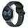 Per Huawei Watch GT3 46mm 22mm Convex Loop Cinturino in silicone bicolore (blu notte + nero) Per Huawei Watch GT3 46mm 22mm Convex Loop Cinturino in silicone bicolore (blu notte + nero)