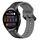 Per Huawei Watch 3 22mm Convex Loop Cinturino in silicone bicolore (nero + grigio) Per Huawei Watch 3 22mm Convex Loop Cinturino in silicone bicolore (nero + grigio)