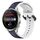 Per Huawei Watch 3 Pro 22mm Convex Loop Cinturino in silicone bicolore (blu notte + bianco) Per Huawei Watch 3 Pro 22mm Convex Loop Cinturino in silicone bicolore (blu notte + bianco)