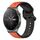 Per Huawei GT2 Pro 22mm Convex Loop Cinturino in silicone bicolore (arancione + nero) Per Huawei GT2 Pro 22mm Convex Loop Cinturino in silicone bicolore (arancione + nero)