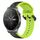 Per Huawei GT2 Pro 22mm Convex Loop Cinturino in silicone bicolore (nero + lime) Per Huawei GT2 Pro 22mm Convex Loop Cinturino in silicone bicolore (nero + lime)