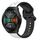 Per Huawei Watch GT 2E 22mm Convex Loop Cinturino in silicone bicolore (bianco + nero) Per Huawei Watch GT 2E 22mm Convex Loop Cinturino in silicone bicolore (bianco + nero)
