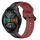 Per Huawei Watch GT 2E 22mm Convex Loop Cinturino in silicone bicolore (nero + rosso) Per Huawei Watch GT 2E 22mm Convex Loop Cinturino in silicone bicolore (nero + rosso)
