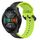 Per Huawei Watch GT 2E 22mm Convex Loop Cinturino in silicone bicolore (nero + lime) Per Huawei Watch GT 2E 22mm Convex Loop Cinturino in silicone bicolore (nero + lime)