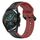 Per Huawei GT2 46mm 22mm Convex Loop Cinturino in silicone bicolore (nero + rosso) Per Huawei GT2 46mm 22mm Convex Loop Cinturino in silicone bicolore (nero + rosso)