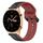 Per Honor Watch GS 3 22mm Convex Loop Cinturino in silicone bicolore (nero + rosso) Per Honor Watch GS 3 22mm Convex Loop Cinturino in silicone bicolore (nero + rosso)