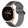 Per Honor Watch GS 3 22mm Convex Loop Cinturino in silicone bicolore (nero + grigio) Per Honor Watch GS 3 22mm Convex Loop Cinturino in silicone bicolore (nero + grigio)