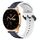 For Honor Watch GS 3 22mm Convex Loop Cinturino in silicone bicolore (blu notte + bianco) For Honor Watch GS 3 22mm Convex Loop Cinturino in silicone bicolore (blu notte + bianco)