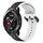 Per Honor Watch GS Pro 22mm Convex Loop Cinturino in silicone bicolore (nero + bianco) Per Honor Watch GS Pro 22mm Convex Loop Cinturino in silicone bicolore (nero + bianco)